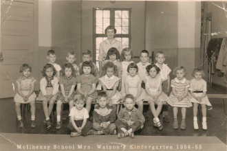 Kindergarten 1954 - 1955