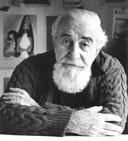 Albert Hirschfeld known as Al Hirschfeld then and now.