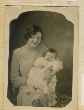 Peg Day and baby Edith Marie