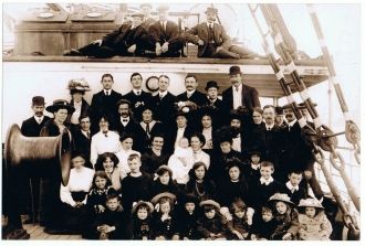 Tainui passengers, 1910 New Zealand