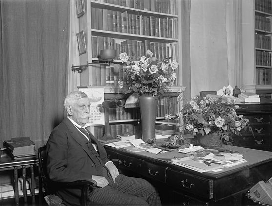 Justice Oliver Wendell Holmes on 85th birthday, 3/8/26