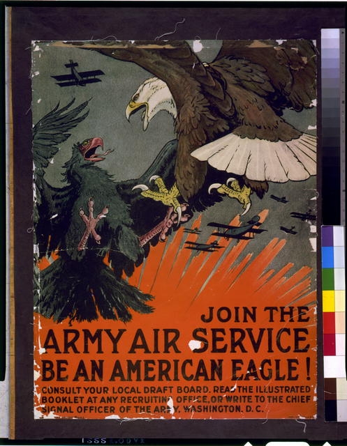 Join the Army Air Service, be an American eagle / Charles...