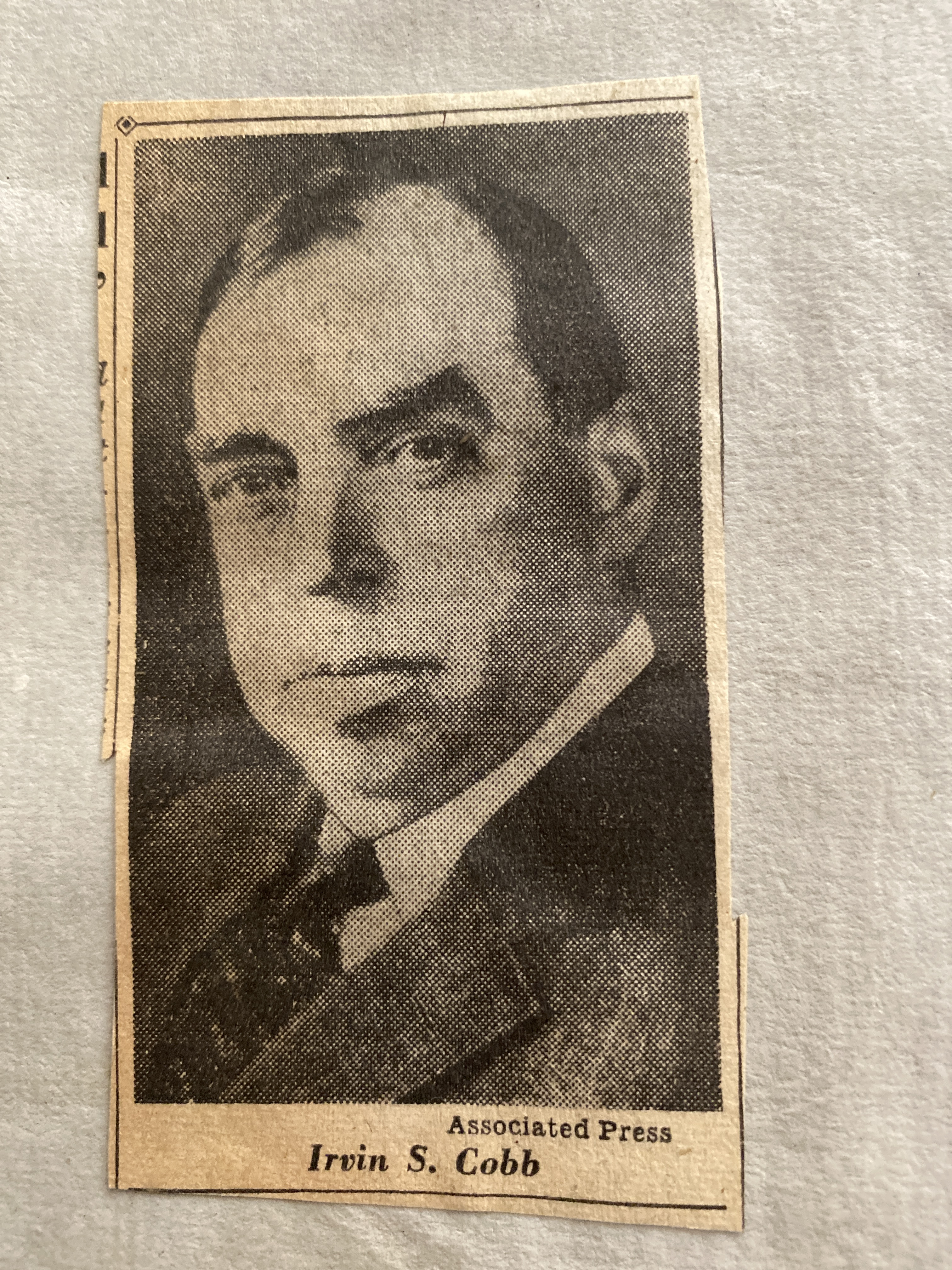 Irvin S Cobb