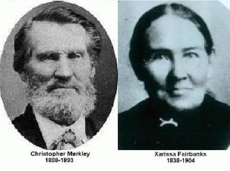 Christopher Merkley and Xarissa Fairbanks