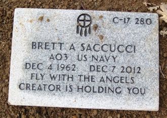 Brett Allen Saccucci Gravesite