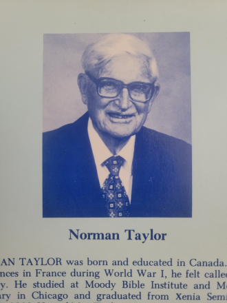 Norman W Taylor Norman W Taylor