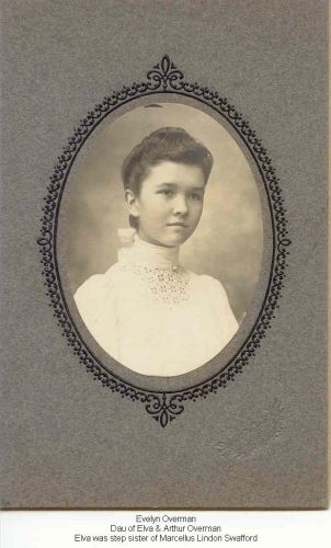 Evelyn Overman step-granddauof Christian Swafford