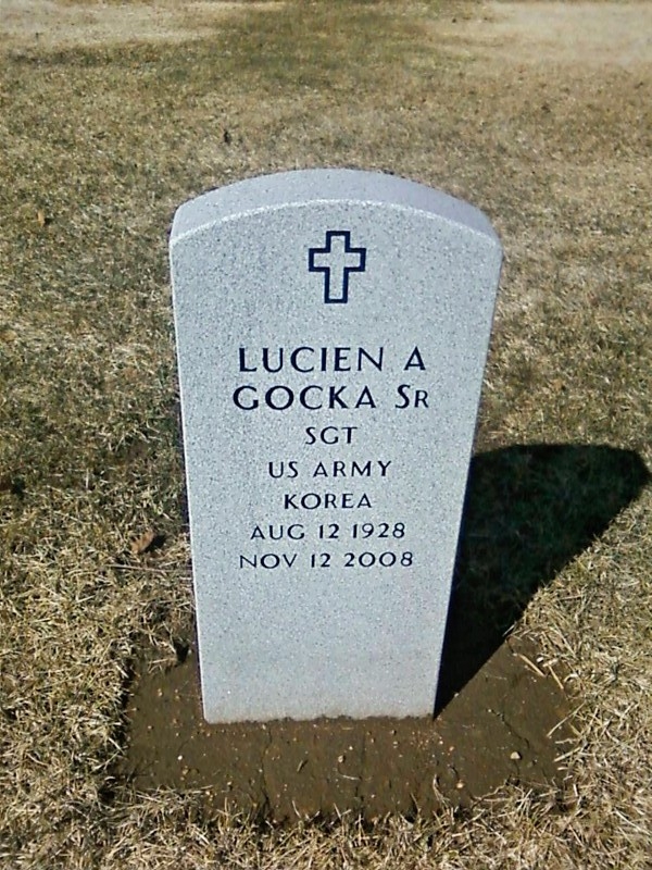 Lucien Gocka gravesite