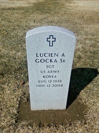 Lucien Gocka gravesite