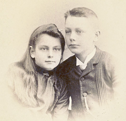 Inda and Frank Mason Gordon, brother and sister