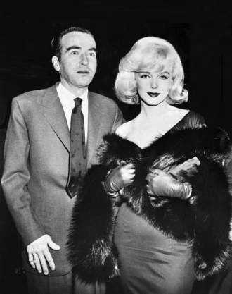 Montgomery Clift and Marilyn Monroe