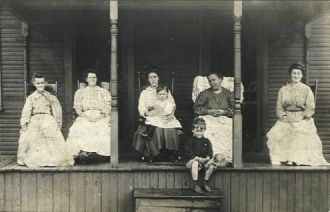 Ladies on Porch