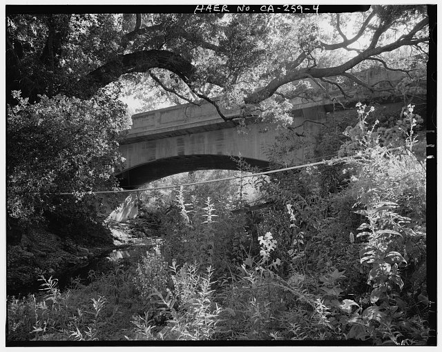 4. View of Zaca Creek Bridge #2, east elevation, showing...