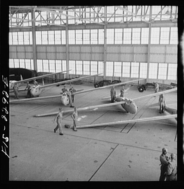 Parris Island, South Carolina. U.S. Marine Corps glider...