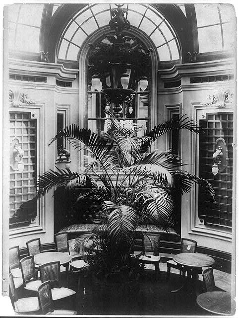 Lounge of the New York Yacht Club