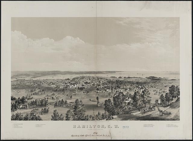 Hamilton, C.W. / drawn by G.S. Rice ; lith. of Endicott &...