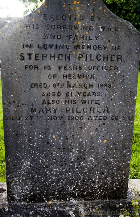 Stephen & Mary Pilcher gravesite