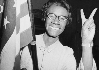 A photo of Shirley Chisholm