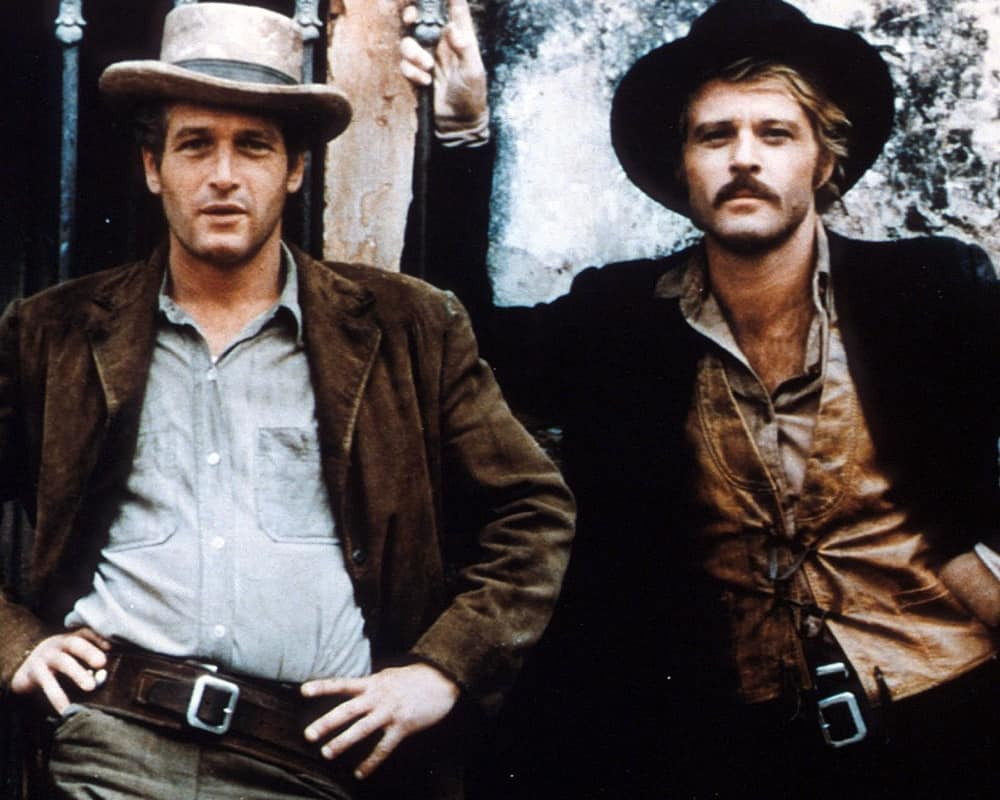 Paul Newman and Robert Redford in BUTCH CASSIDY AND THE SUNDANCE KID.