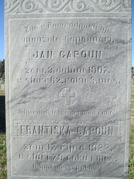 JAN Capoun (Caboun).