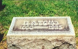 Headstone of R. A. Tomb