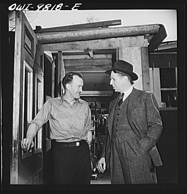 Passaic, New Jersey. Factory owner Carlson organized home...