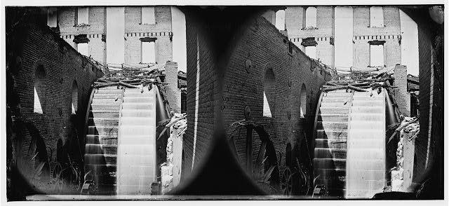 Richmond, Virginia. Ruins of Gallego mills