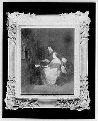 Paintings. Seventeenth-century Dutch painting, copy or...