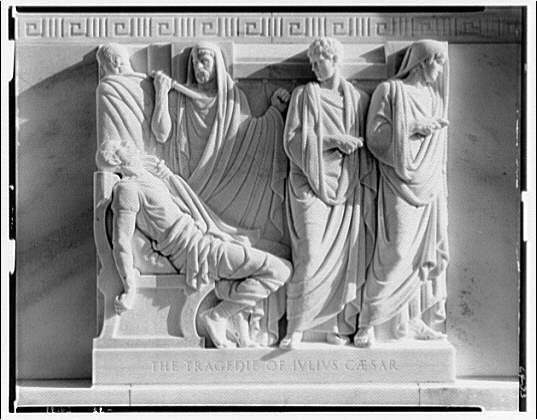 Folger Library exteriors. Carving on Folger Library...