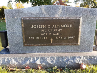 Joseph and wife Betty's Headstone in Ohio