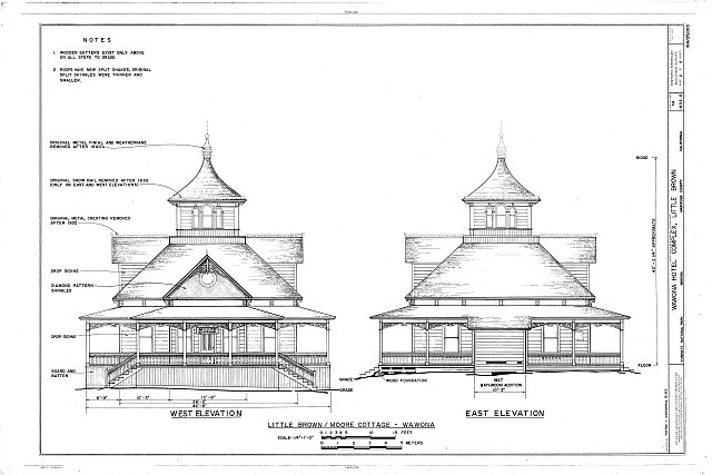 HABS CAL,22-WAWO,1-E- (sheet 2 of 5) - Wawona Hotel,...