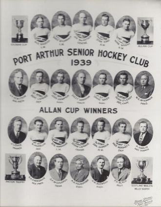 Port  Arthur  Canada Hockey Club 1939