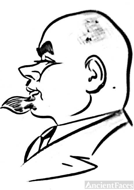 Caricature Mayor Krisius E Vagneris Wagner