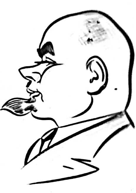 Caricature Mayor Krisius E Vagneris Wagner 