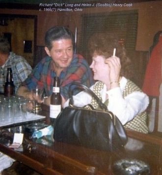 Helen Cook and her fiancé, Richard 'Dick' Long.