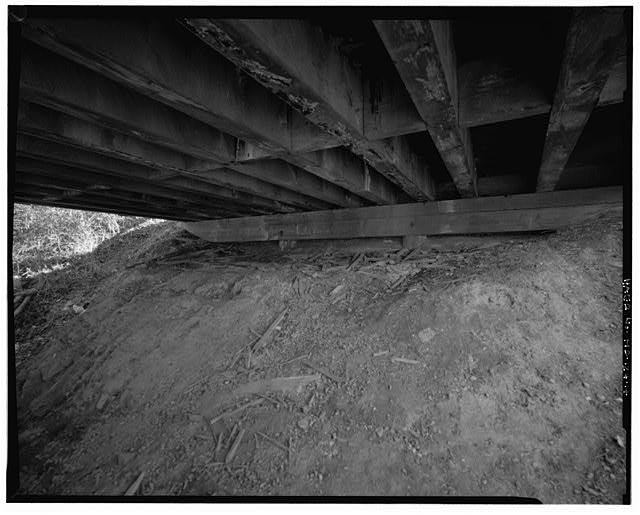 14. Detail of south abutment, looking south-by-southeast....