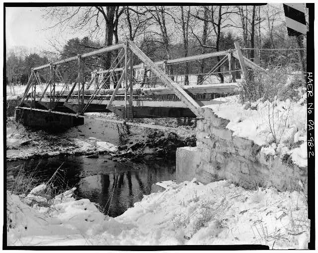 2. VIEW, FROM WEST, SHOWING NORTH TRUSS - Washingtonville...