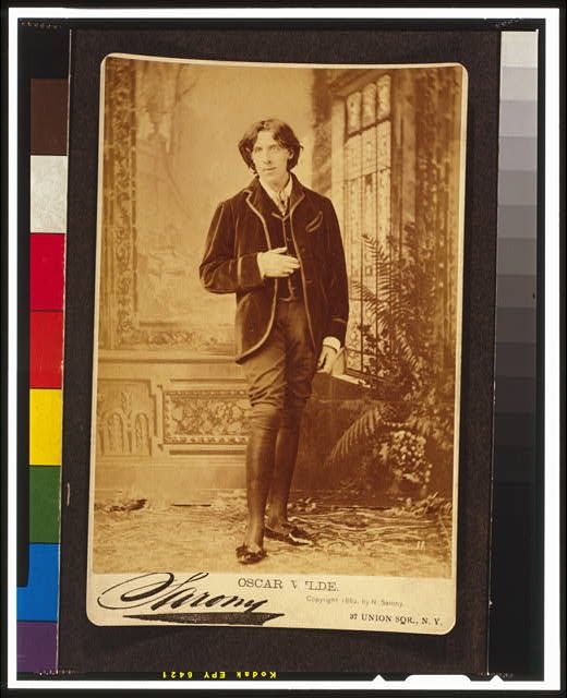 Oscar Wilde / Sarony.