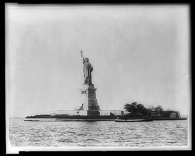 Statue of Liberty, N.Y. / J.S. Johnston, view & marine...