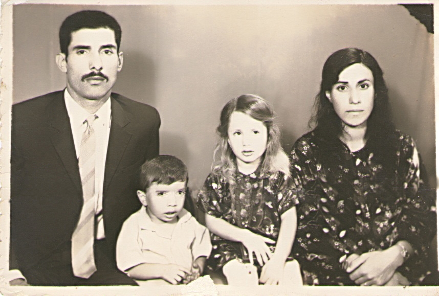 Ali Ganbarzadeh family, Iran 1969