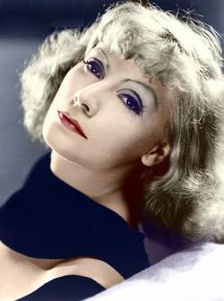 Greta Garbo.