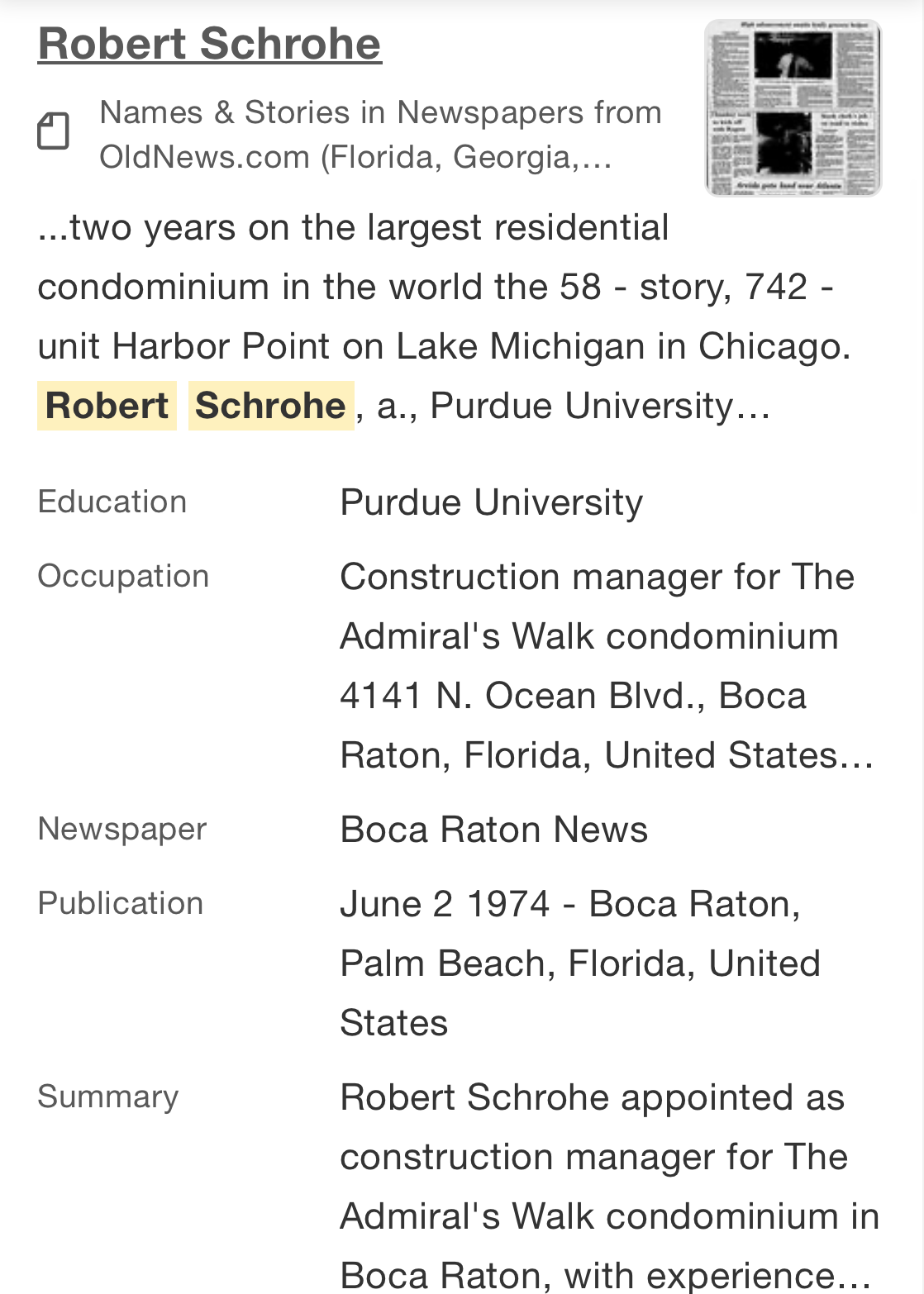 Robert Schrohe