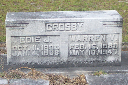 Warren Vasco Crosby and Edith J. Dyess
