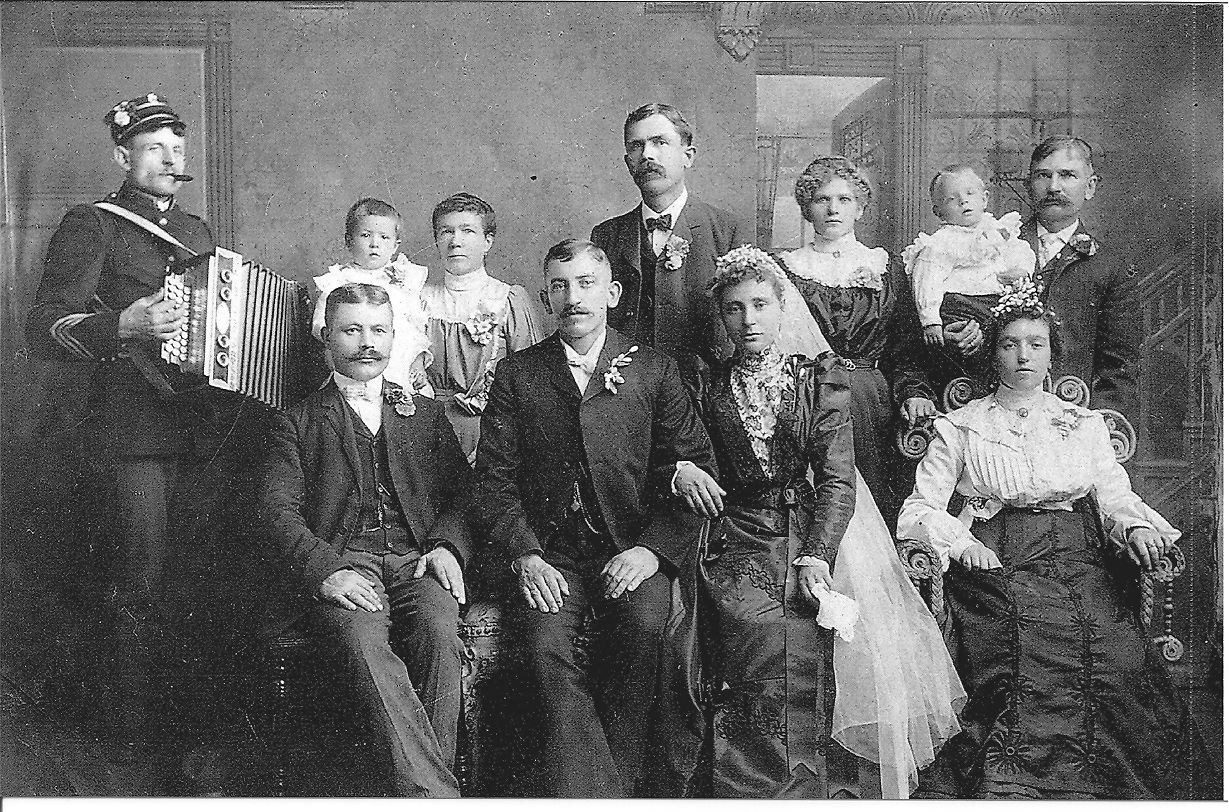Anton & Mary Dragovan Slanc 1904 wedding
