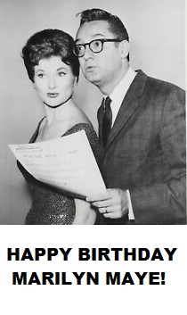 Marilyn Maye and Steve Allen.
