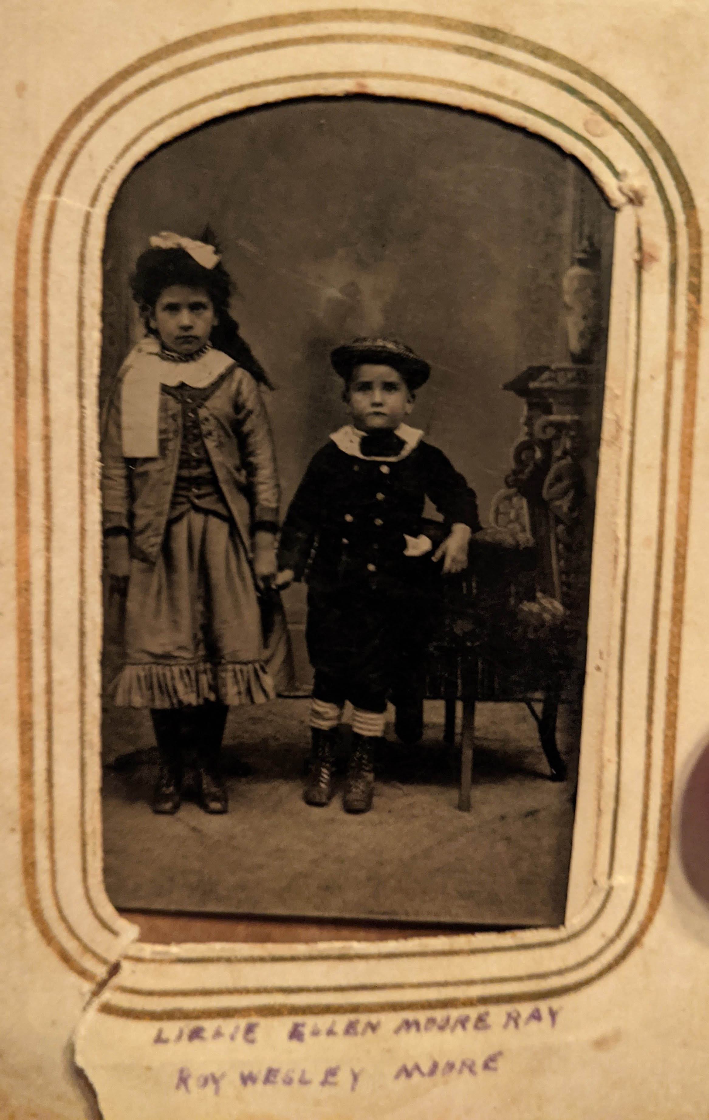 Lillie Ellen Moore Ray and Roy Wesley Moore