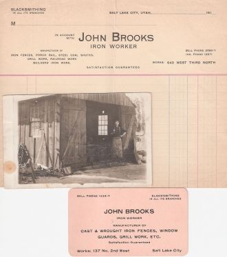 John Brooks, Ironworker UT