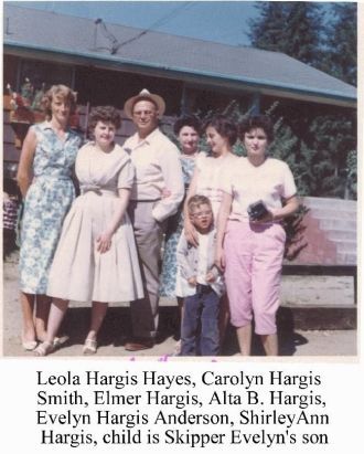 Hargis's in Washington State visiting