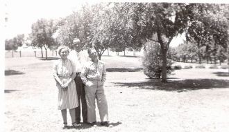 My Great Uncle, Oscar Brownlow, and Family at Park