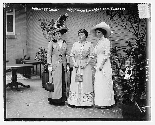 Mrs. Rob't Crain, Mrs. Norman E. Mack, Mrs. Tom Taggart